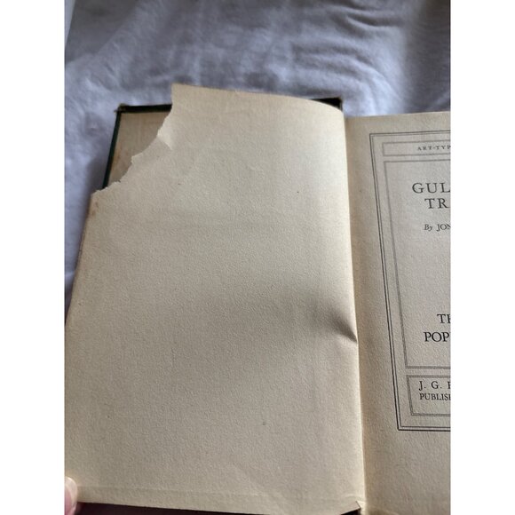 Gullivers Travels By Jonathan Swift Hardcover Art-Type Edition J.G. Ferguson & A - Picture 3 of 8